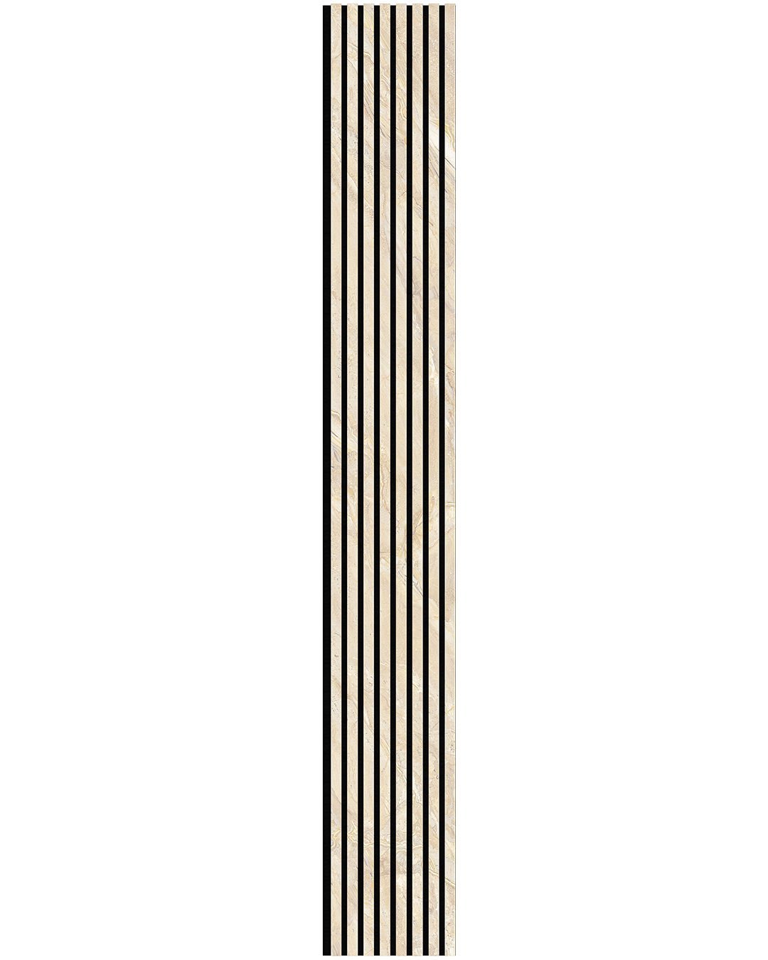 35x280 cm Mermer Desen Akustik Kaplama Paneli  M LAN-708