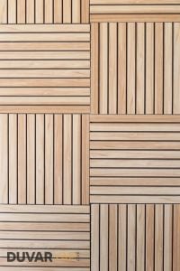 DEKORATİF AHŞAP DESENLİ STRAFOR DUVAR KAPLAMA PANELİ 50x50cm ( 4 ADET-1m2 )