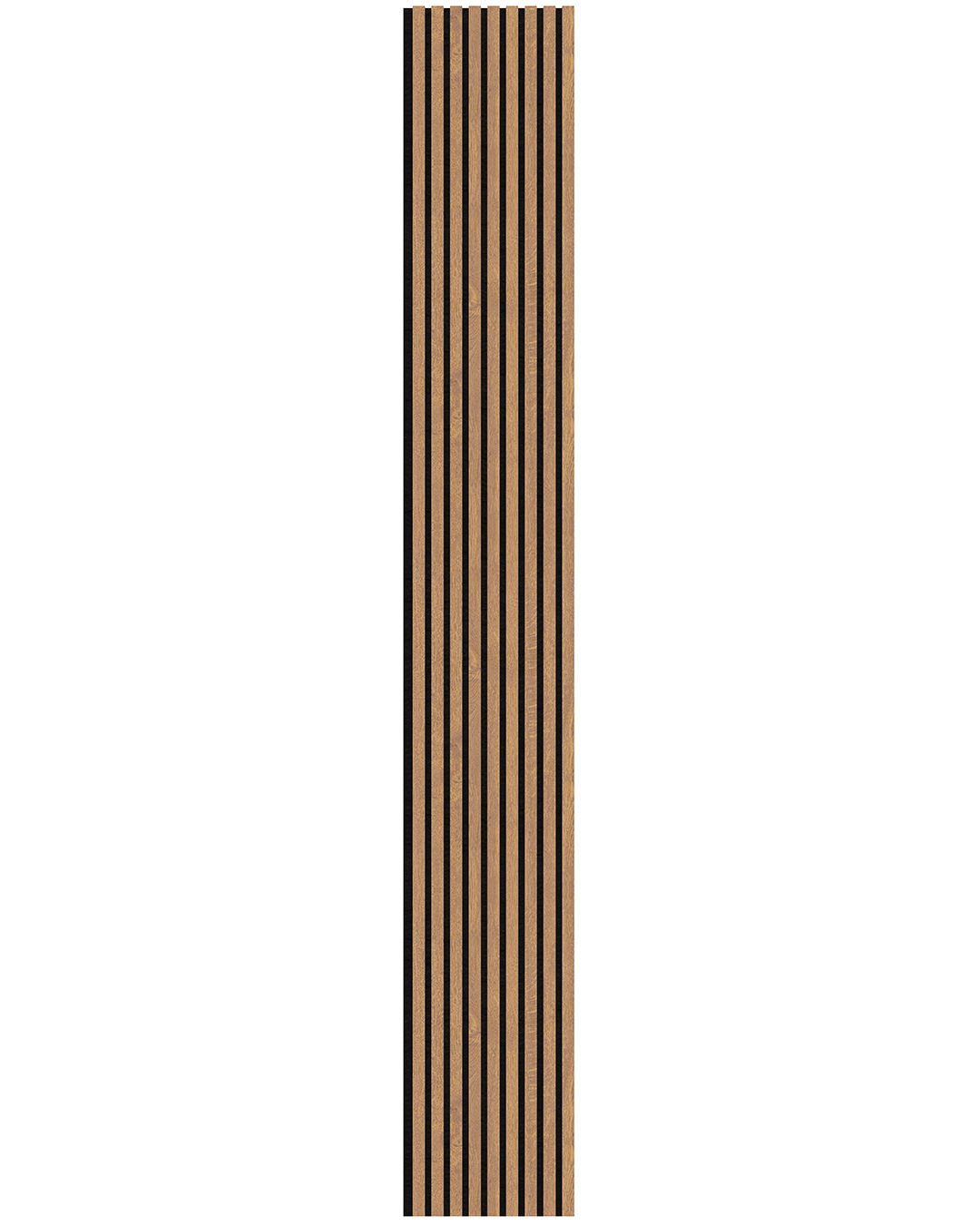 35x280 cm Ahşap Desen Akustik Kaplama Paneli M LAN-054