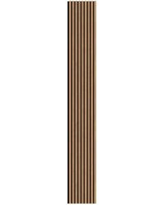 35x280 cm Ahşap Desen Akustik Kaplama Paneli M LAN-054