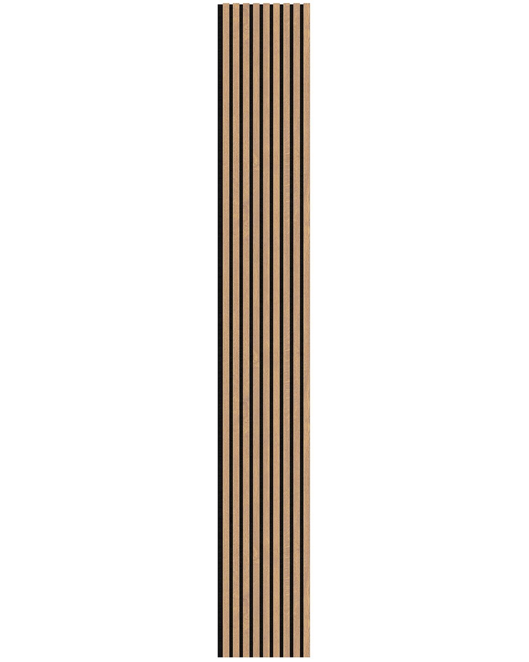 35x280 cm Ahşap Desen Akustik Kaplama Paneli M LAN-060