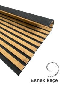 AHŞAP AKUSTİK DUVAR PANELİ 60 X 275 CM   ( LAN-334 )