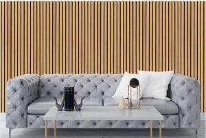 AHŞAP AKUSTİK DUVAR PANELİ 60 X 275 CM  ( LAN-261 )