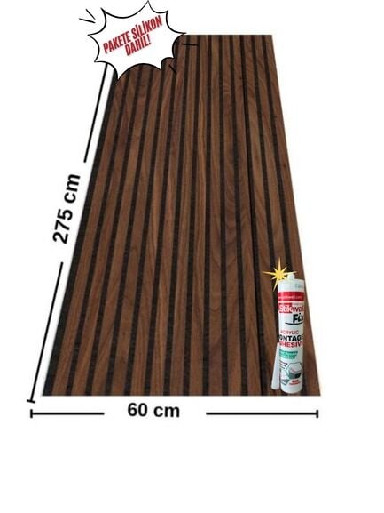 60x275 cm Finish Akustik Kaplama Paneli - LAN-K 303(HAZIR PAKET)