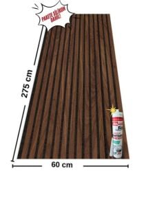 60x275 cm Finish Akustik Kaplama Paneli - LAN-K 303(HAZIR PAKET)