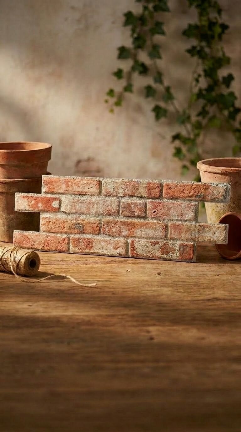 FELTSONE KEÇE TUĞLA DESENLİ F651-216 HD(15'Lİ PAKET-2.5 m2)